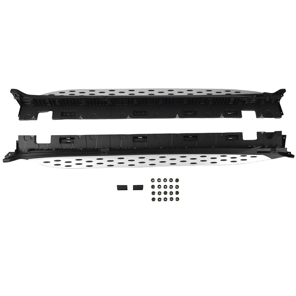 Anti-Slip Running Boards geschikt voor Mercedes GLC X253 GLC250 GLC300 16-2022 Black