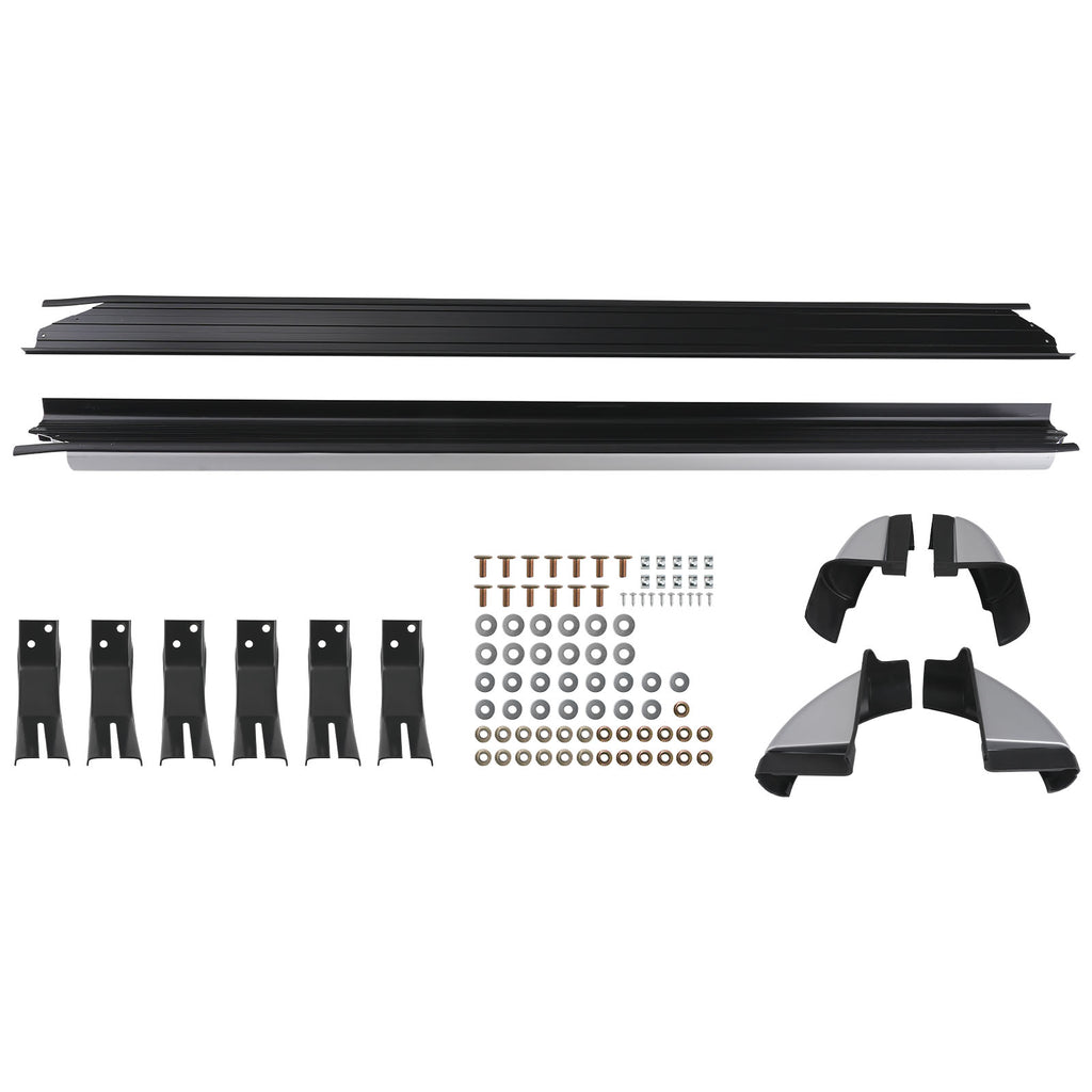 Running Bar geschikt voor Nissan Navara NP300 D23 2016+ Side Steps Protection Aluminum