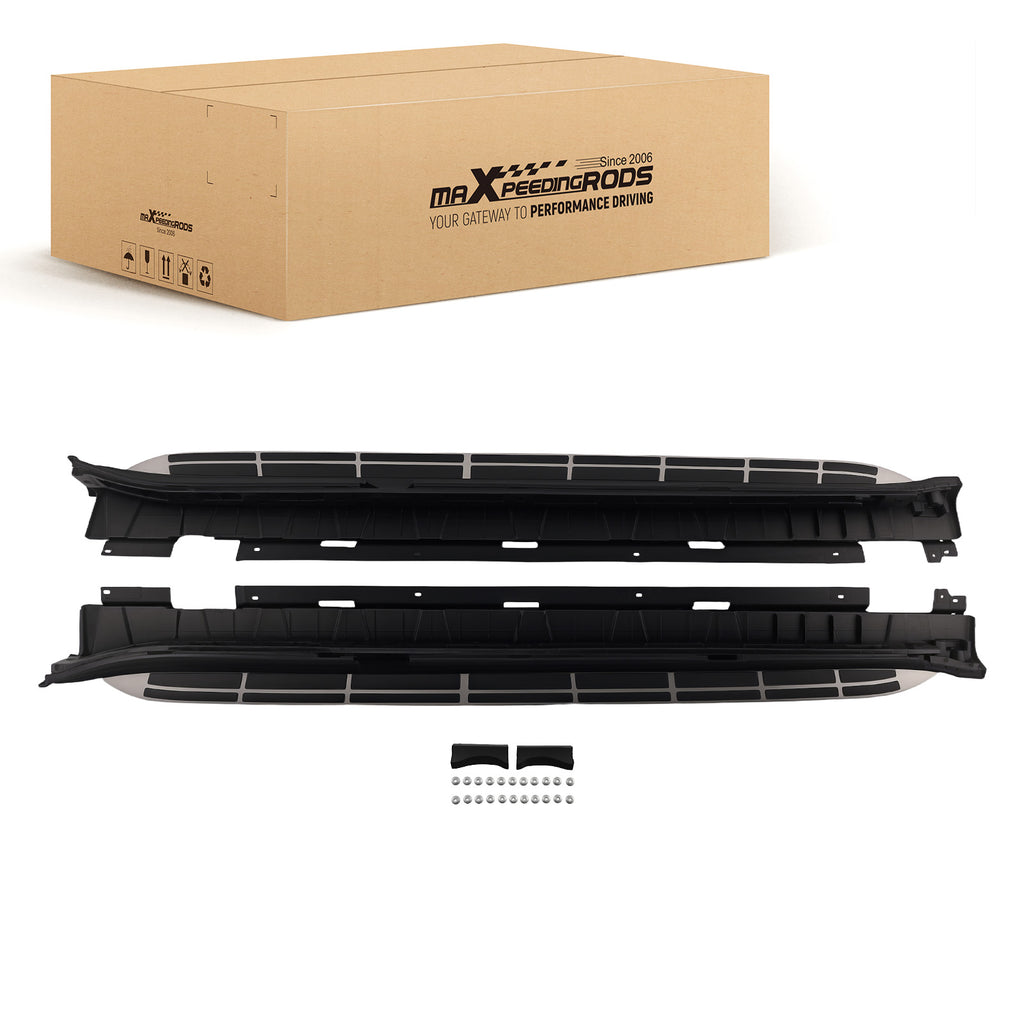 Aluminium Running Board geschikt voor Porsche Macan 2014+ Side Steps Links Rechts Black