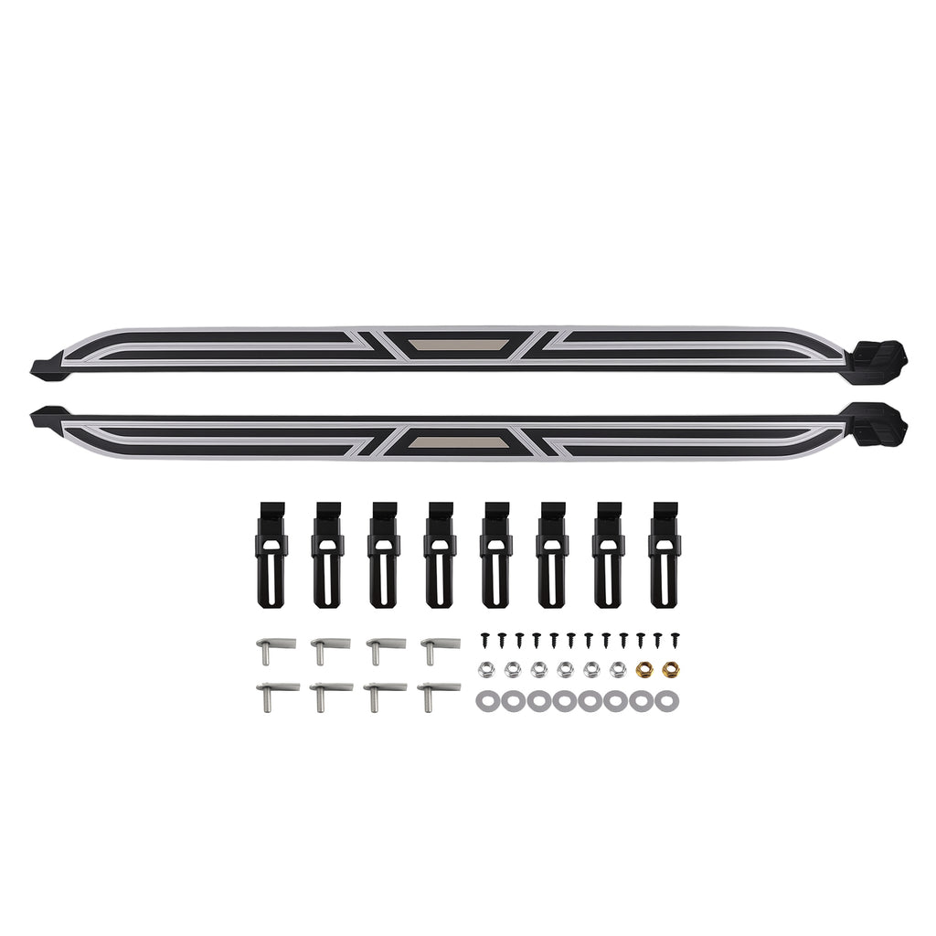 Non-Slip Running Boards Nerf Bars geschikt voor Skoda Kodiaq 2016-2024 Non-Slip Side Steps