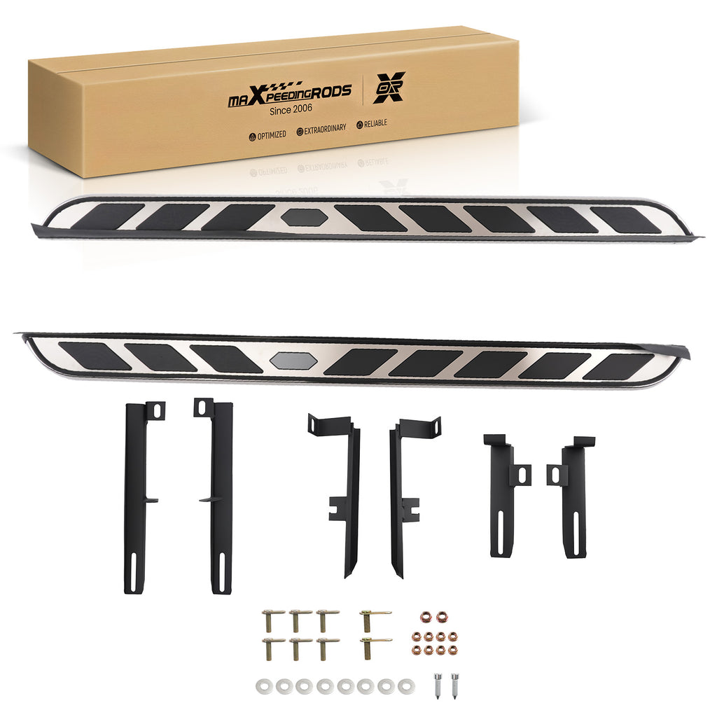 Aluminium Running Board geschikt voor Toyota RAV4 2019-2024 Black Side Steps 2PC