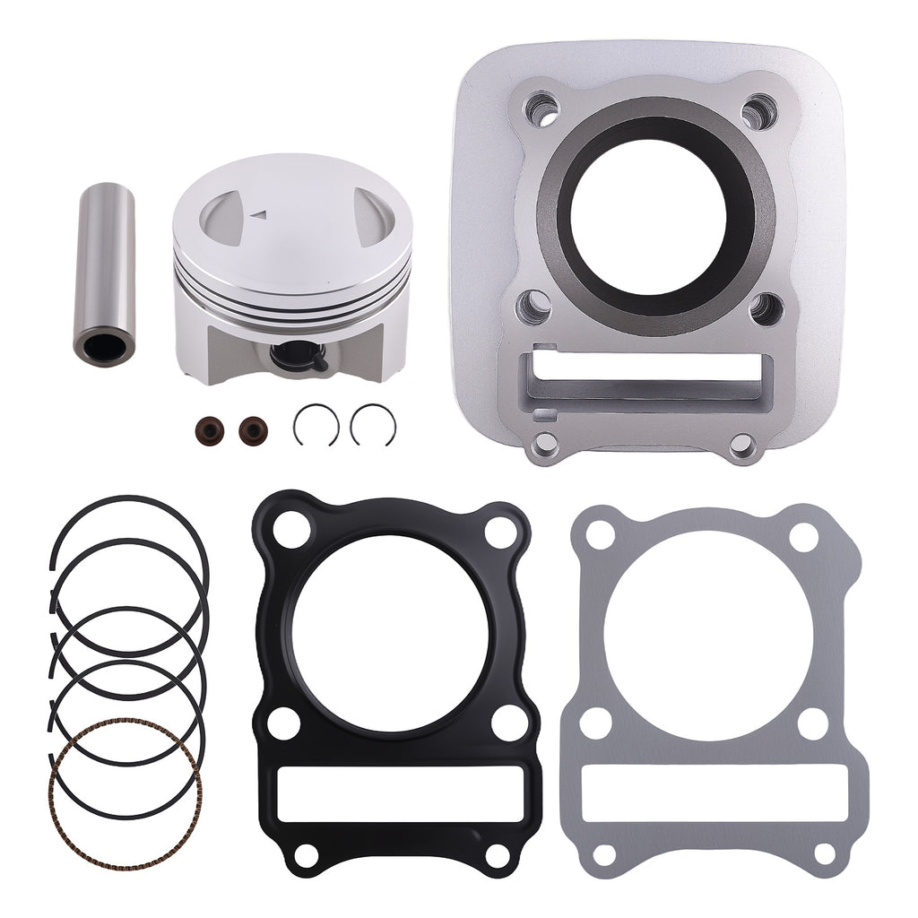Zylinder Kolben Kit 62mm compatible for Suzuki DR 125 GN 125 GS 125 compatible for Kreidler Enduro 125 4T