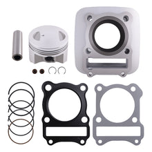 Laad de afbeelding in de galerijviewer, Zylinder Kolben Kit 62mm compatible for Suzuki DR 125 GN 125 GS 125 compatible for Kreidler Enduro 125 4T