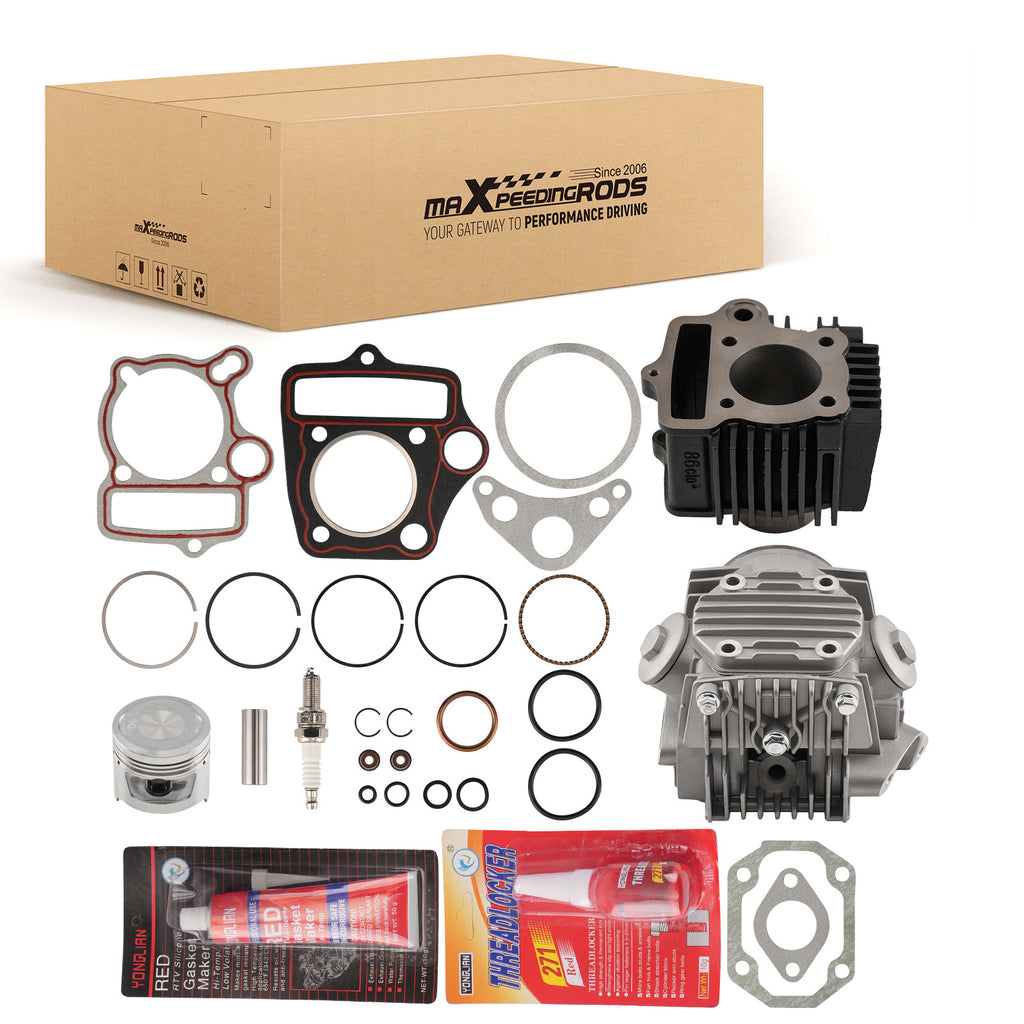 90cc Cylinder Barrel Kit geschikt voor Honda C90 1985-2003 / C 90 inc Head Piston Gaskets