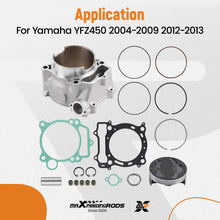 Load image into Gallery viewer, Cylinder Kit Piston 13.5:1 compatible for Yamaha YFZ450 Stock Bore 95mm 2004-2009 2012-13