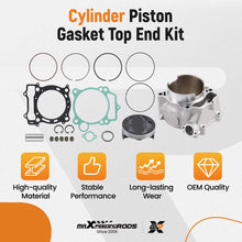 Load image into Gallery viewer, Cylinder Kit Piston 13.5:1 compatible for Yamaha YFZ450 Stock Bore 95mm 2004-2009 2012-13