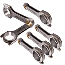 Laad de afbeelding in de galerijviewer, Staal racing conrods + ARP2000 bolts geschikt voor Audi/ VW 3.0T Supercharged