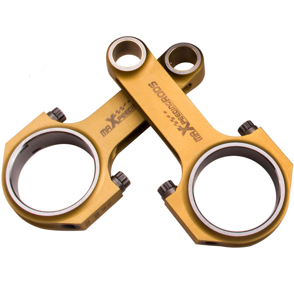 Titanizing Forged Connecting Rods+ARP2000 Bolts compatible for Porsche 912 356 1.6 5.354