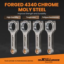 Load image into Gallery viewer, Forged EN24 H-Beam Connecting Rods compatible for Suzuki GSX-R1100W 93-98 GSF1200 Bandit