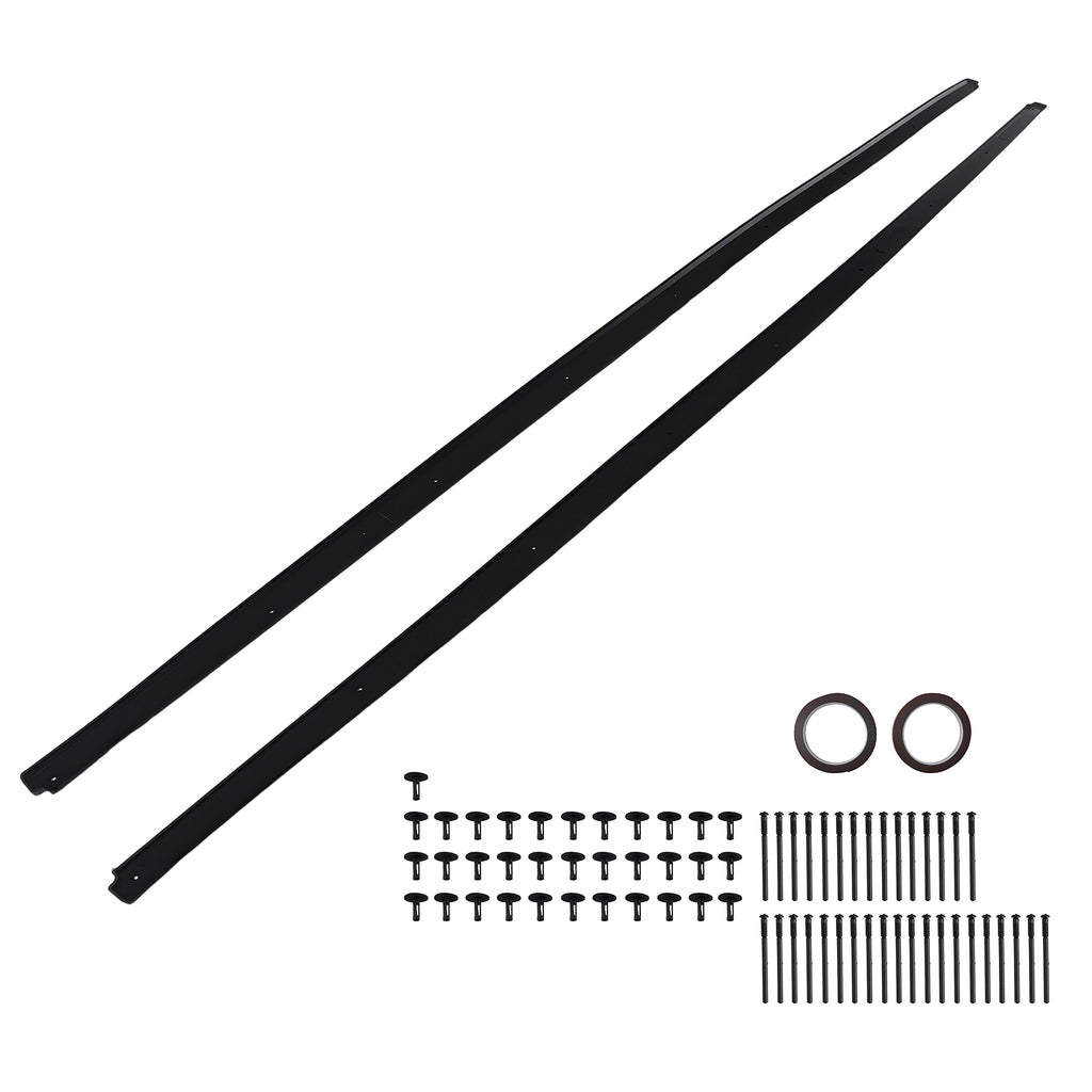 Body Kit Side Skirt Extension geschikt voor BMW 5 Series F10 F11 M Sport 2010-2016 Black