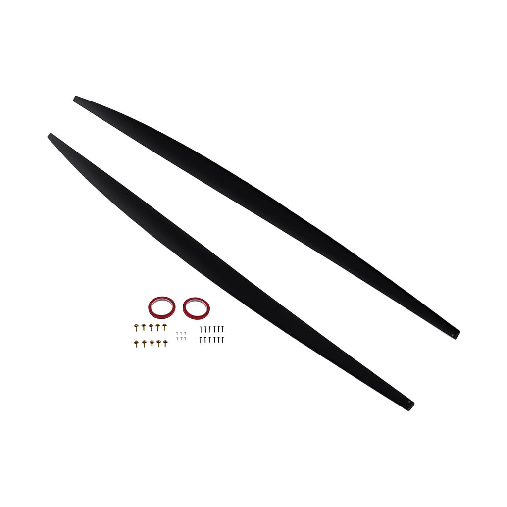 ABS Side Extension Kit geschikt voor BMW 2 Series F44 Gran Coupe 20+ Gloss Black