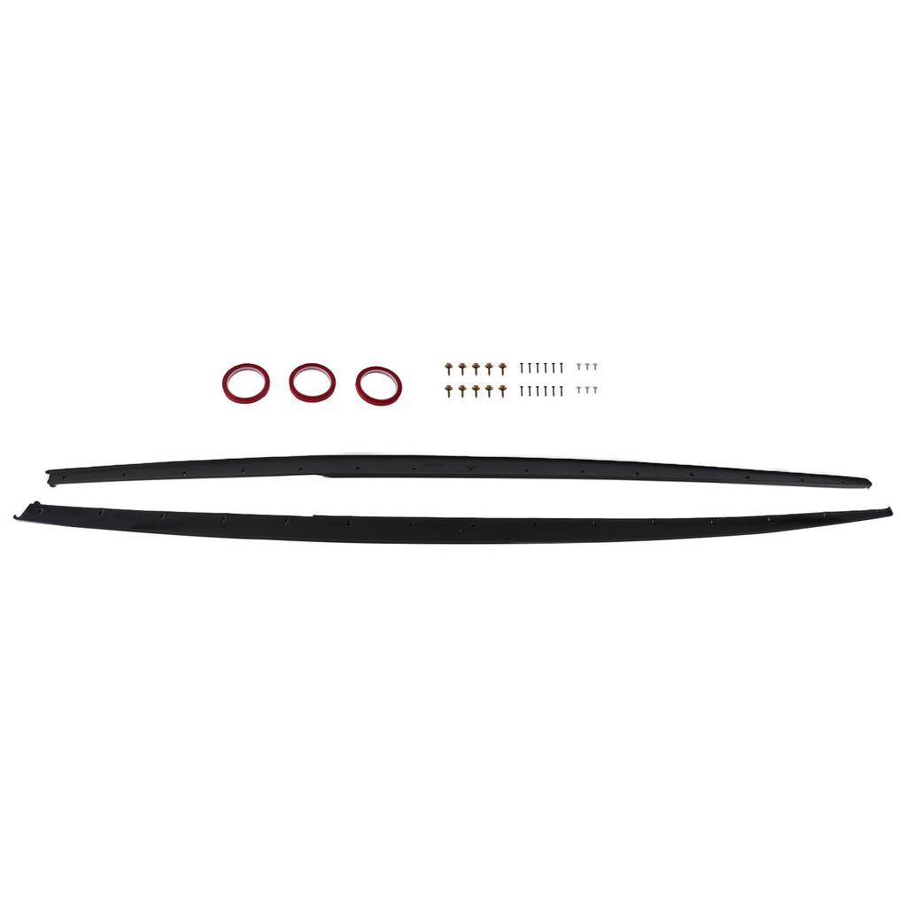 Side Skirt Extension Body Kit geschikt voor BMW F30 F31 3 Series M Sport 2012-2018 Black