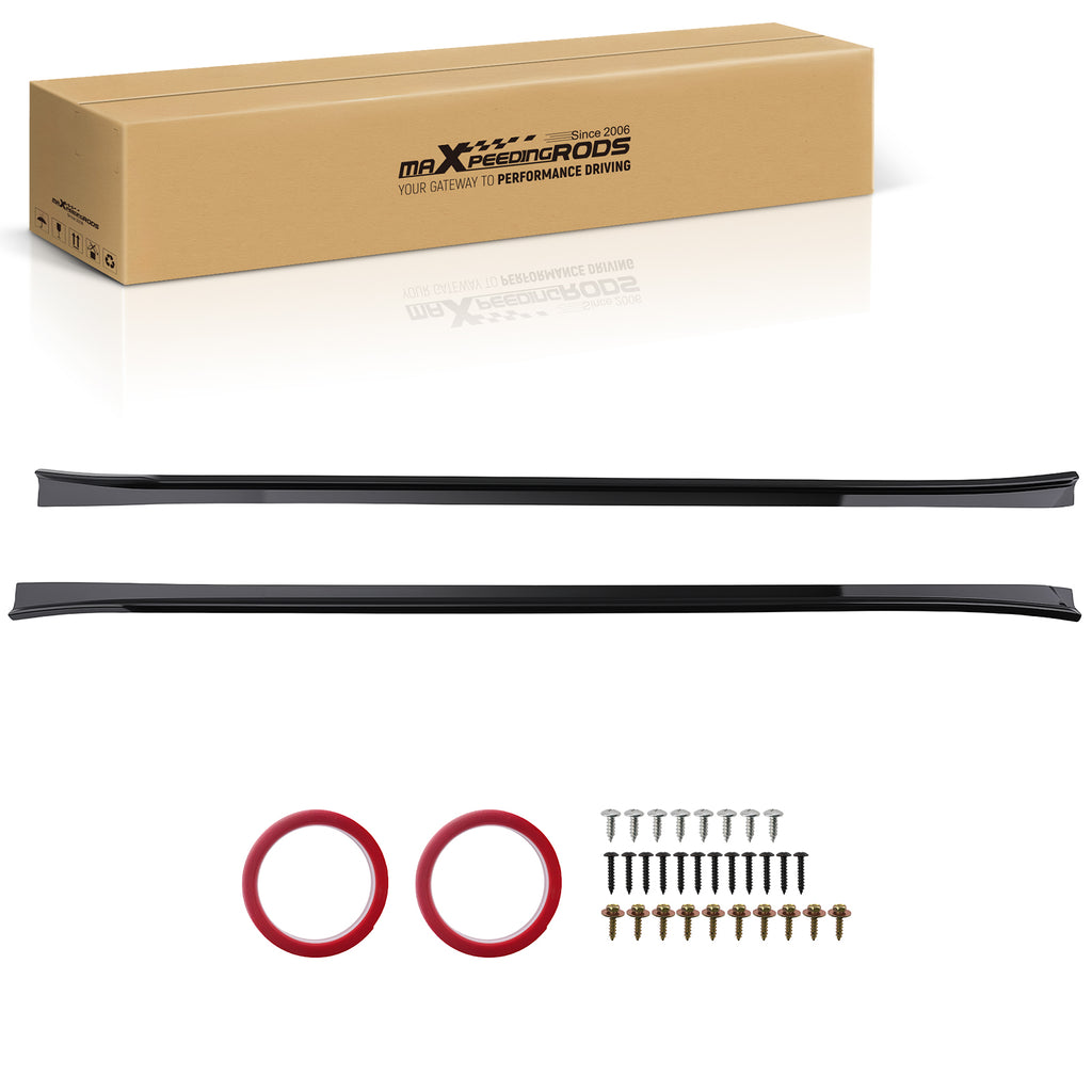 2 Piece ABS Side Skirt Panel geschikt voor BMW X3 G01 F97 2017-2024 Extension Body Kit