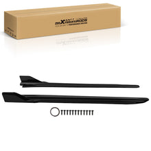 Laad de afbeelding in de galerijviewer, ABS Plastic Side Skirts geschikt voor BMW X5 F15 X6 F16 2013-2019 Glossy Black GT