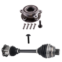 Laad de afbeelding in de galerijviewer, Drive Shaft+Voor Wheel Bearing Kit NEAR/SIDE OR OFF/SIDE geschikt voor Audi A7 A8 Q5