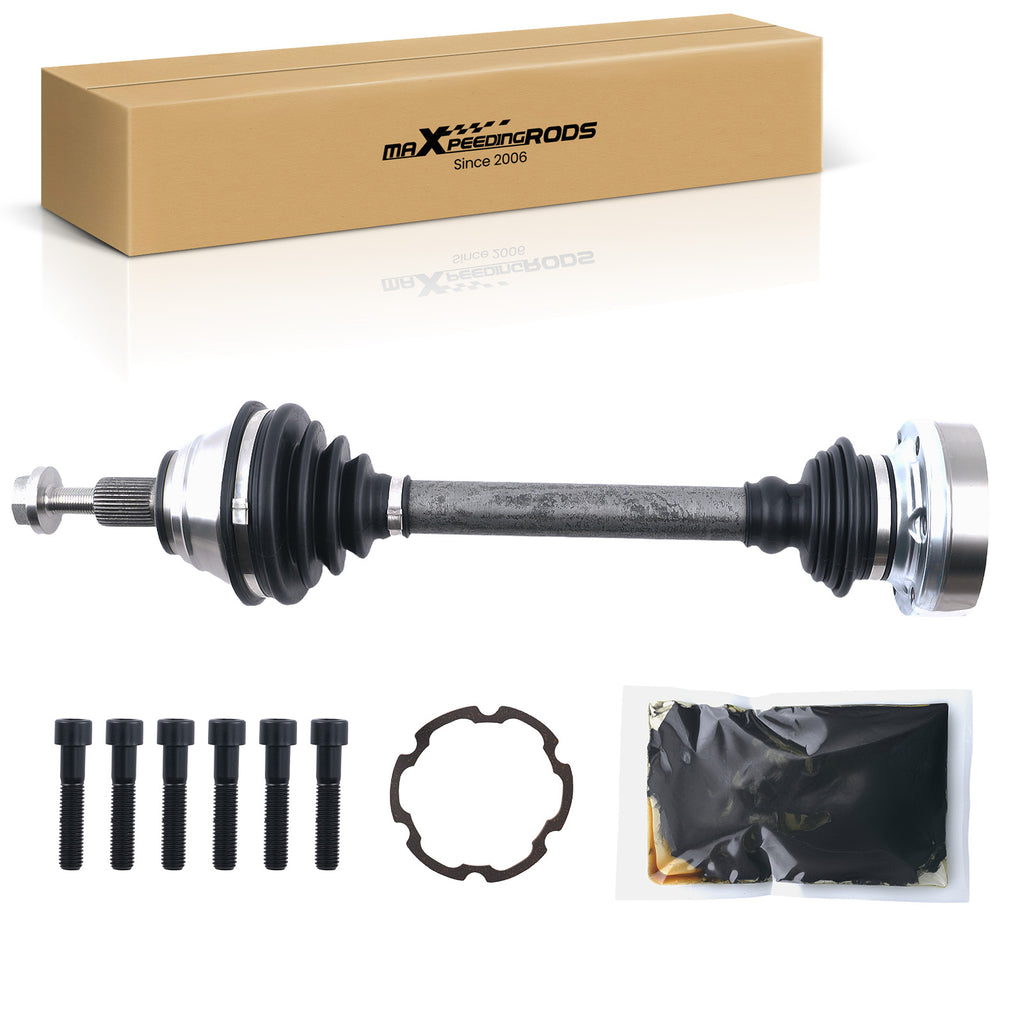 Eje CV Delantero compatible for Audi A3 8P1 3.2V6 Quattro 2003-2009 5Q0407761KX