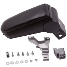 Laad de afbeelding in de galerijviewer, geschikt voor Volkswagen Jetta MK4 1998 - 2005 Black Armrest Arm Rest Centre Console