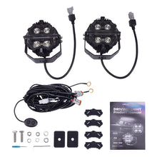 Load image into Gallery viewer, 5inch 212W LED Driving Lights Spot Beam RGB DRL Round Pod Lamp suitable voor White 6000K IP68