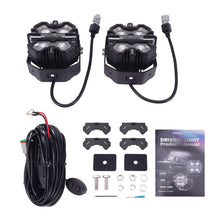 Load image into Gallery viewer, Square LED Work Light RGB DRL 212W voor SUV 4X4 Marine Boat White 6000K