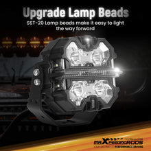 Load image into Gallery viewer, LED Driving Light Pods 5inch 270° Spot Beam DRL compatible for White Amber Off Road Lights