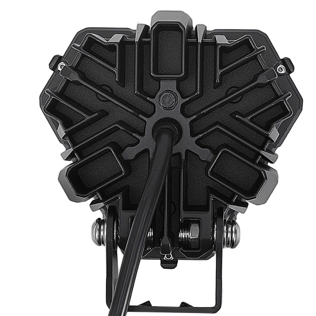 120W LED Offroad Driving Light 5 Combo Beam Yellow White Spot Flood IP68