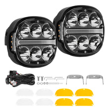 Laad de afbeelding in de galerijviewer, 5 Inch 60W LED Driving Light Universal Off-Road Spot Flood Combo voor 4x4 Offroad