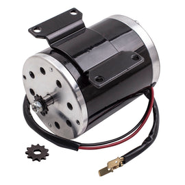 500W 24V DC Electric Motor voor E-Bike Scooter Brushed DIY Motor Met Beugel