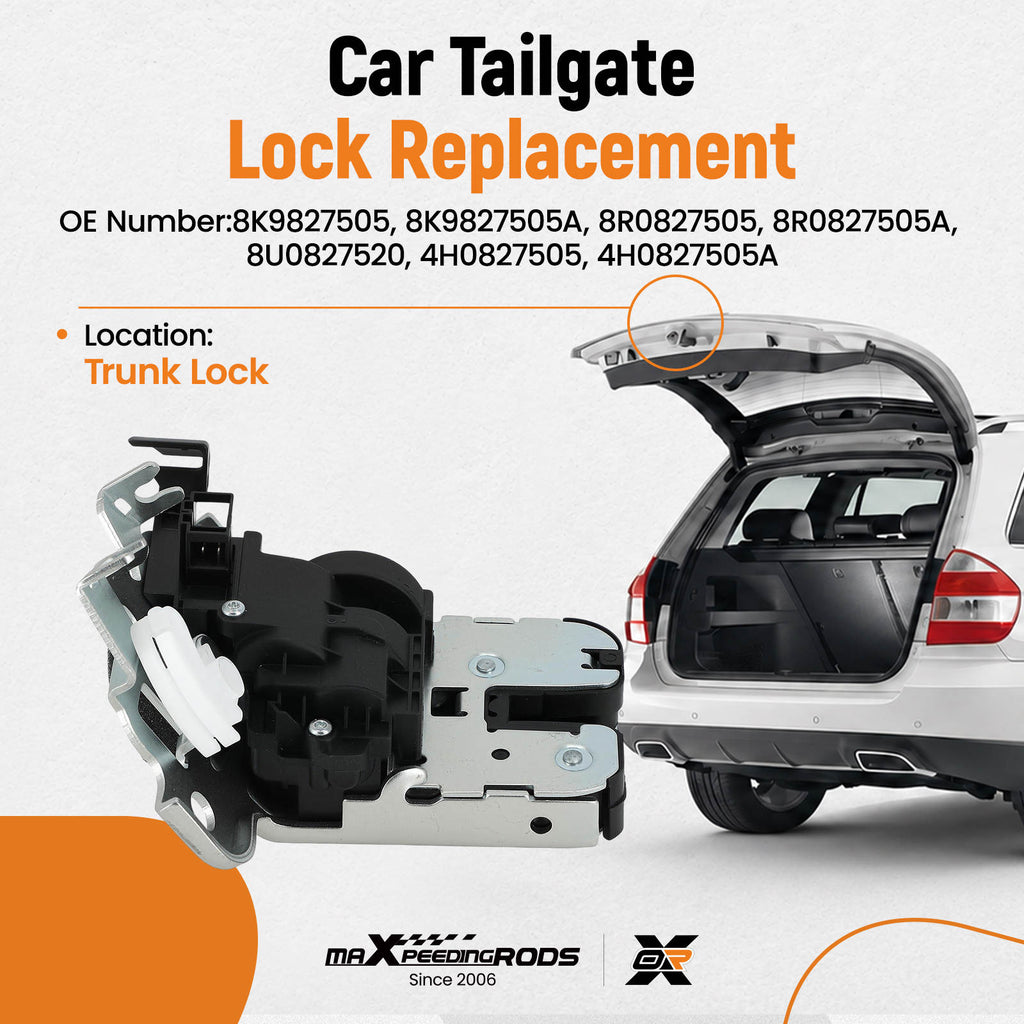 Boot Lock Latch Actuator compatible for Audi A3 Sportback A7 2004-2017 4H0827505 8R0827505A
