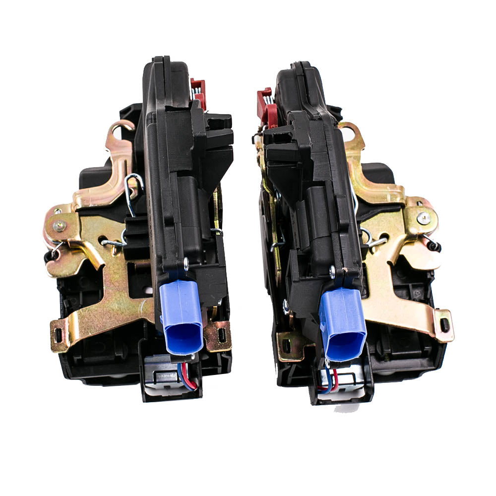 2x DELANTERO IZQUIERDA + DERECHA PUERTA CERRADURA ACTUADOR compatible for SEAT SKODA VW