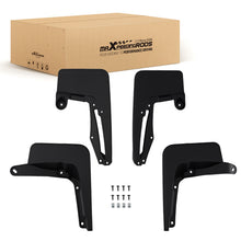 Laad de afbeelding in de galerijviewer, Black Mud Flaps geschikt voor BMW 5 Series G30 Sedan G31 Touring 2017-2023 Voor Achter Set