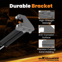Laad de afbeelding in de galerijviewer, Dual Steering Stabilizer w/ Mounting Brackets compatible for Jeep Wrangler YJ 1987-1995