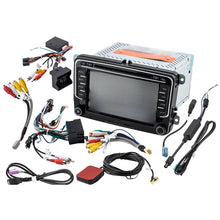 Laad de afbeelding in de galerijviewer, 2Din Android DAB Autoradio GPS Navi compatible for VW Golf 5 6 Passat Touran Caddy EOS CD