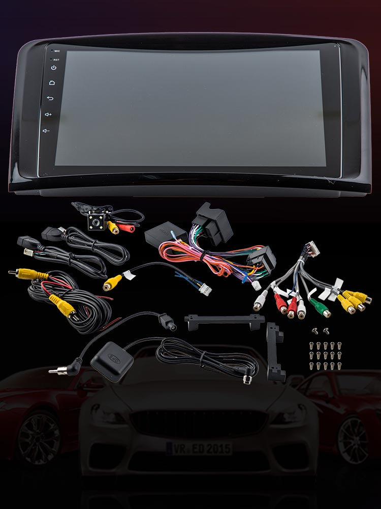 DAB ＋Android 10 Autoradio DSP GPS Navi + Kamera compatible for Mercedes-Benz ML-Klasse W164