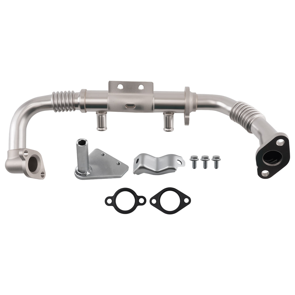 1X Engine EGR Cooler Pipe geschikt voor Nissan Navara D40 2.5 dCi 2005-2022 14735-EC00B