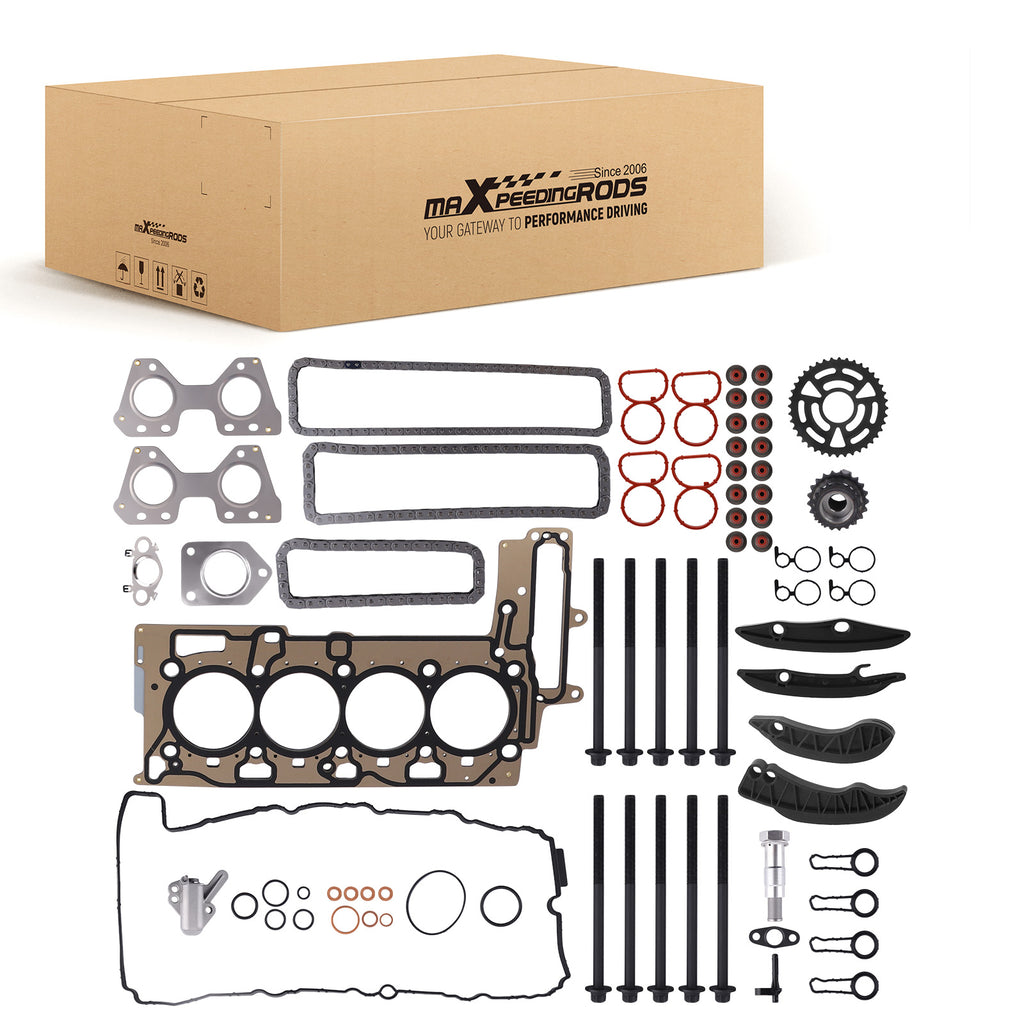 Head Gasket Timing Chain Kit geschikt voor BMW 1 2 3 5 Series X1 X3 N47 Engine 2004-2016