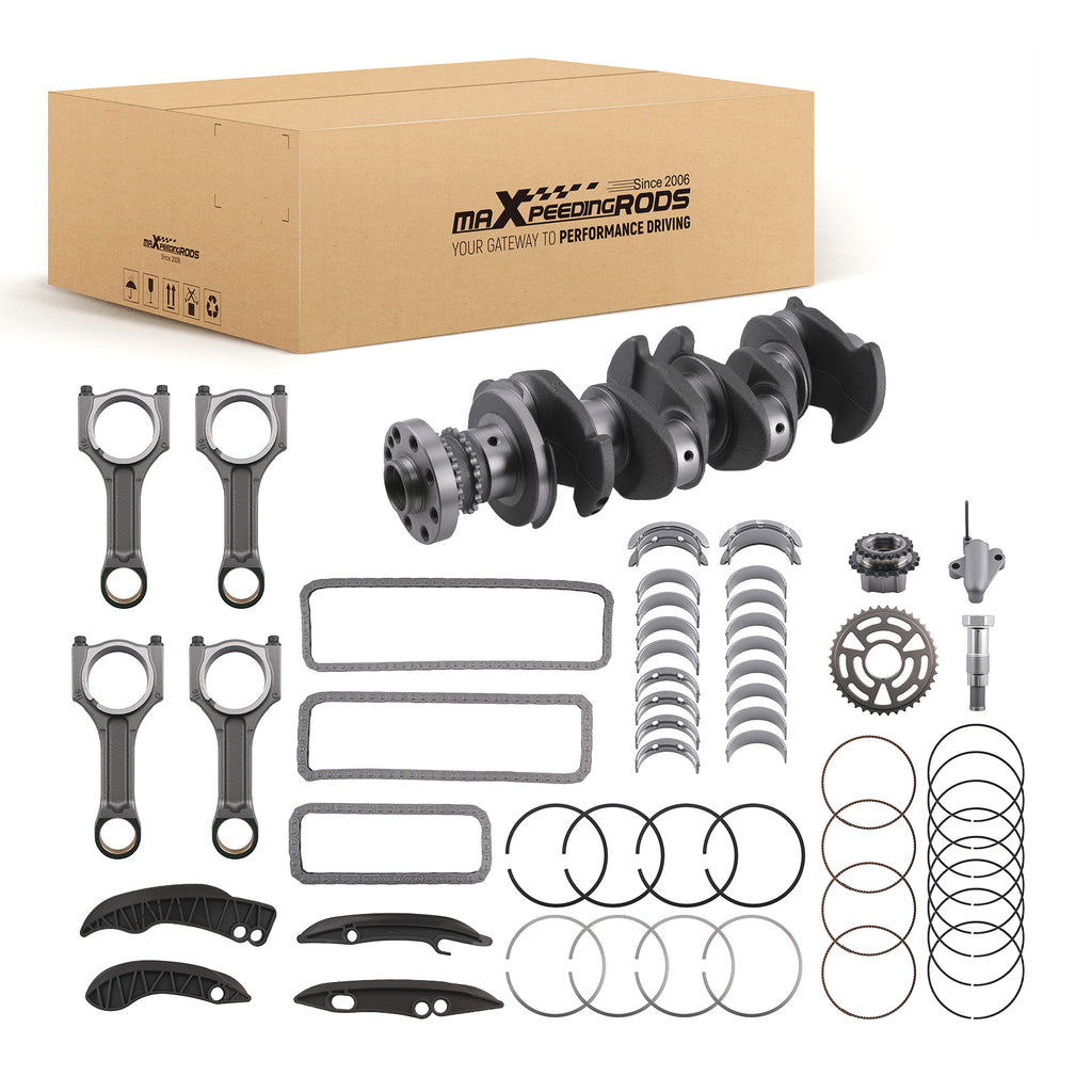 CRANKSHAFT met ENGINE REBUILD PARTS geschikt voor BMW 2.0 DIESEL B47C20A B47C20B B47D20A