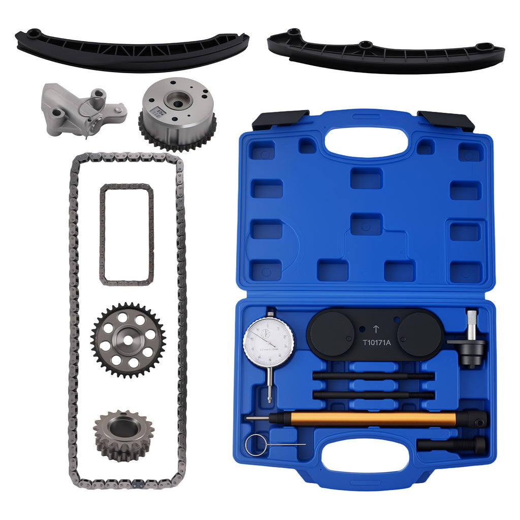 Timing Chain Kit geschikt voor Audi A1 A3 geschikt voor VW Golf Jetta Passat 1.4 TFSI 03C115230C 08-15