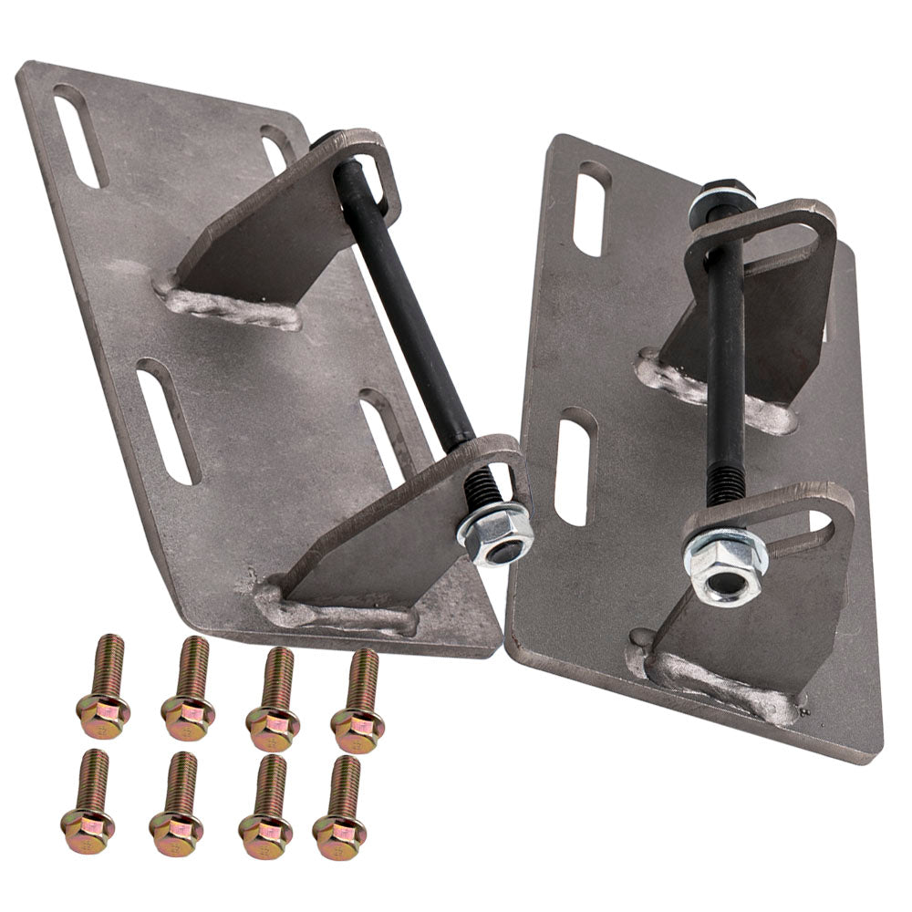 Engine Mount Adapter Plates Swap Kit geschikt voor Chevrolet C10 LSx LS1 LS2 LQ9 1975-1987