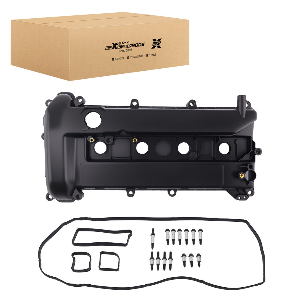 Motorventildeckel compatible for Ford Fiesta V 2.0L 2005-2008 1333784 Kunststoff Schwarz
