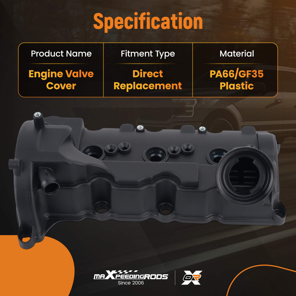 Left Cam Engine Valve Rocker Cover compatible for Audi A6 A7 A8 4G2 compatible for VW Touareg 059103469BD