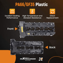 Load image into Gallery viewer, Valve cover compatible for BMW 3 Series E90 E91 5 Series E60 E61 F10 F11 6 Series E63 E64 N53 11127548196