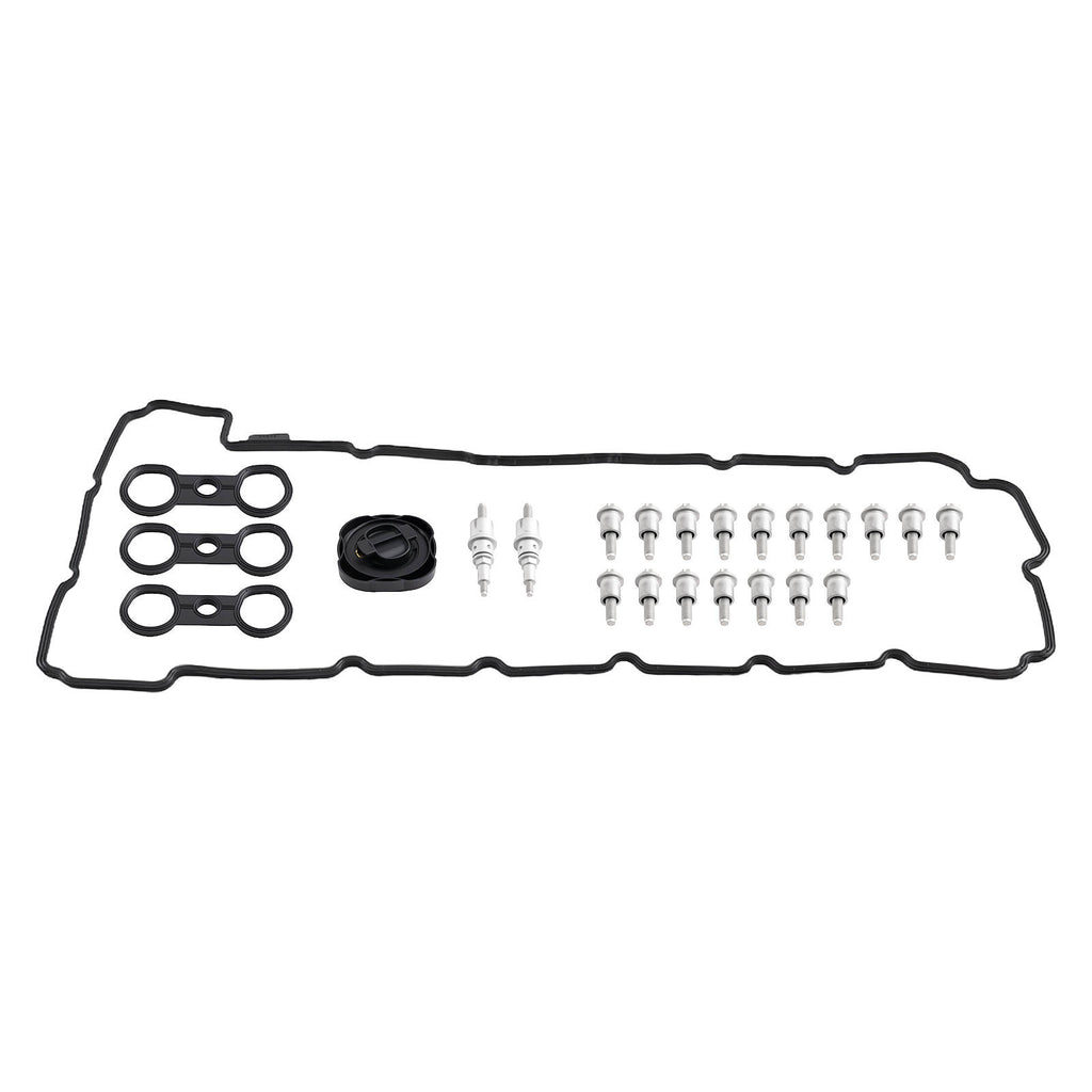 New Valve Cover compatible for BMW E82 E90 E60 X3 X5 128i 328i 528i xDrive 11-12-7-552-281
