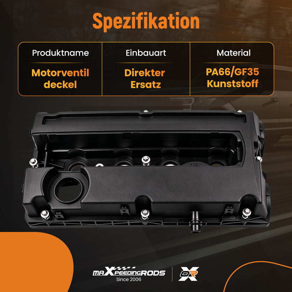 Valve CAM ROCKER COVER + GASKET compatible for VAUXHALL ASTRA H MK5 Z16XEP Z16XE1 24440090