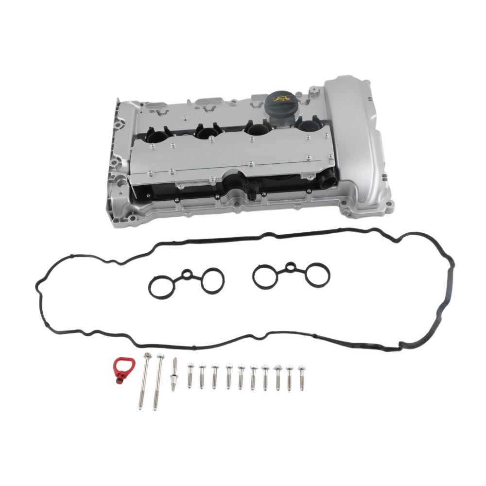 Aluminum Valve Cover W/ Gasket Kit geschikt voor Mini Cooper JCW R55 R56 R59 1.6L Turbo