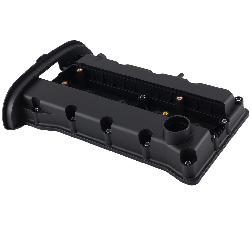 Engine Valve Cover Black compatible for Chevrolet Aveo 1.6L 08-17 25192208i