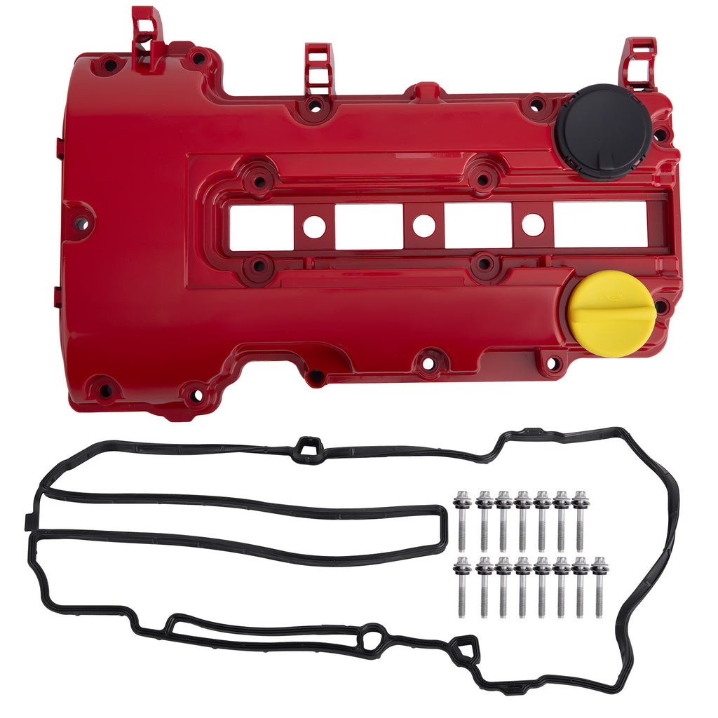 Aluminum Valve Cover w/ GasketOil Cap geschikt voor Chevy Cruze Sonic Volt 1.4L 11-19