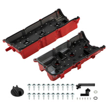 Laad de afbeelding in de galerijviewer, 2pc Aluminum Valve Cover Set w/ Gasket geschikt voor Infiniti FX35 G35 M35 geschikt voor Nissan 350Z