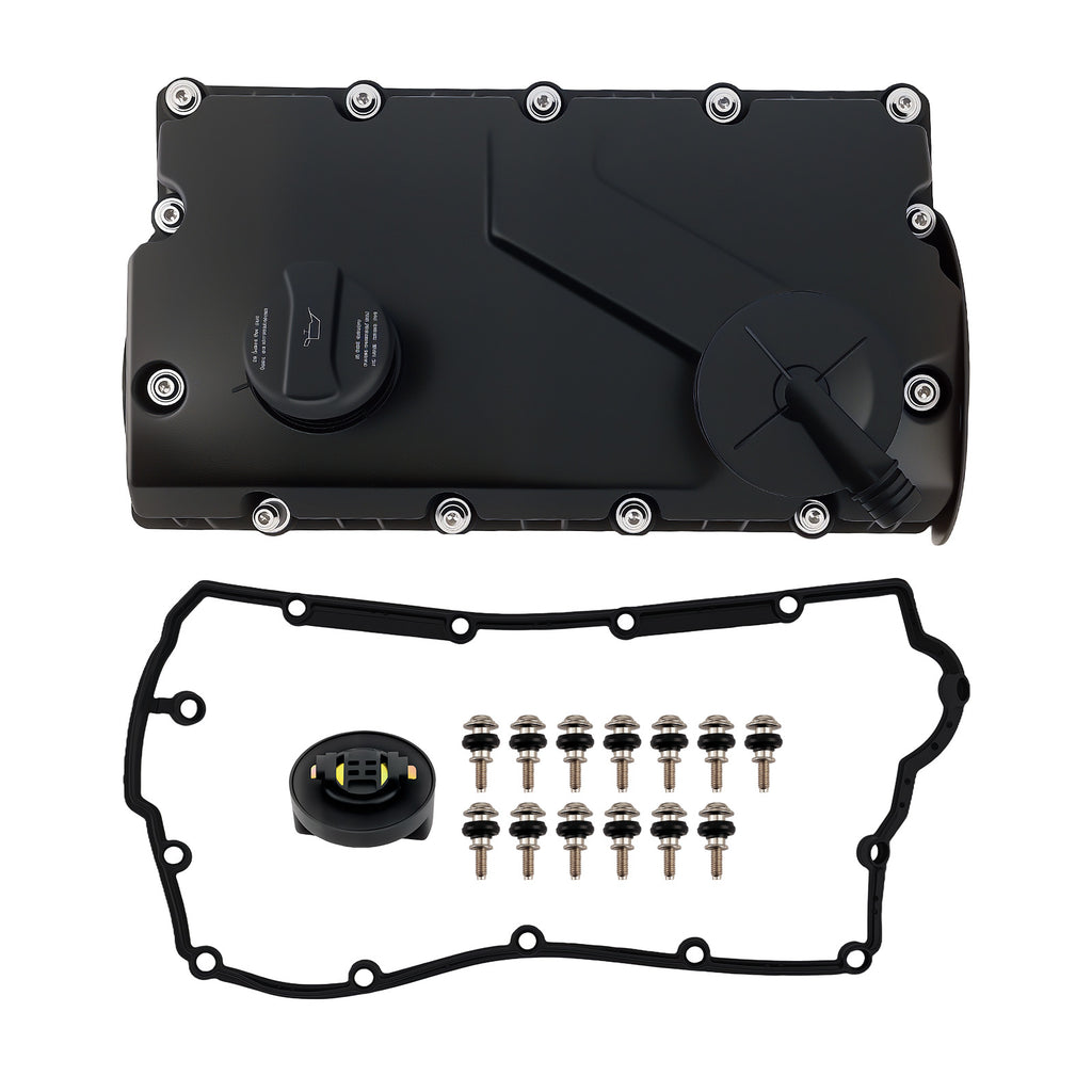 Tapa de valve cabeza redondeada geschikt voor Audi A4 geschikt voor VW Passat geschikt voor Seat Skoda 1.9 2.0 TDI
