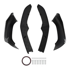Laad de afbeelding in de galerijviewer, Bumper Lip Splitter geschikt voor BMW 1 Series F20 F21 M Sport 2015-2019 Gloss Black Voor