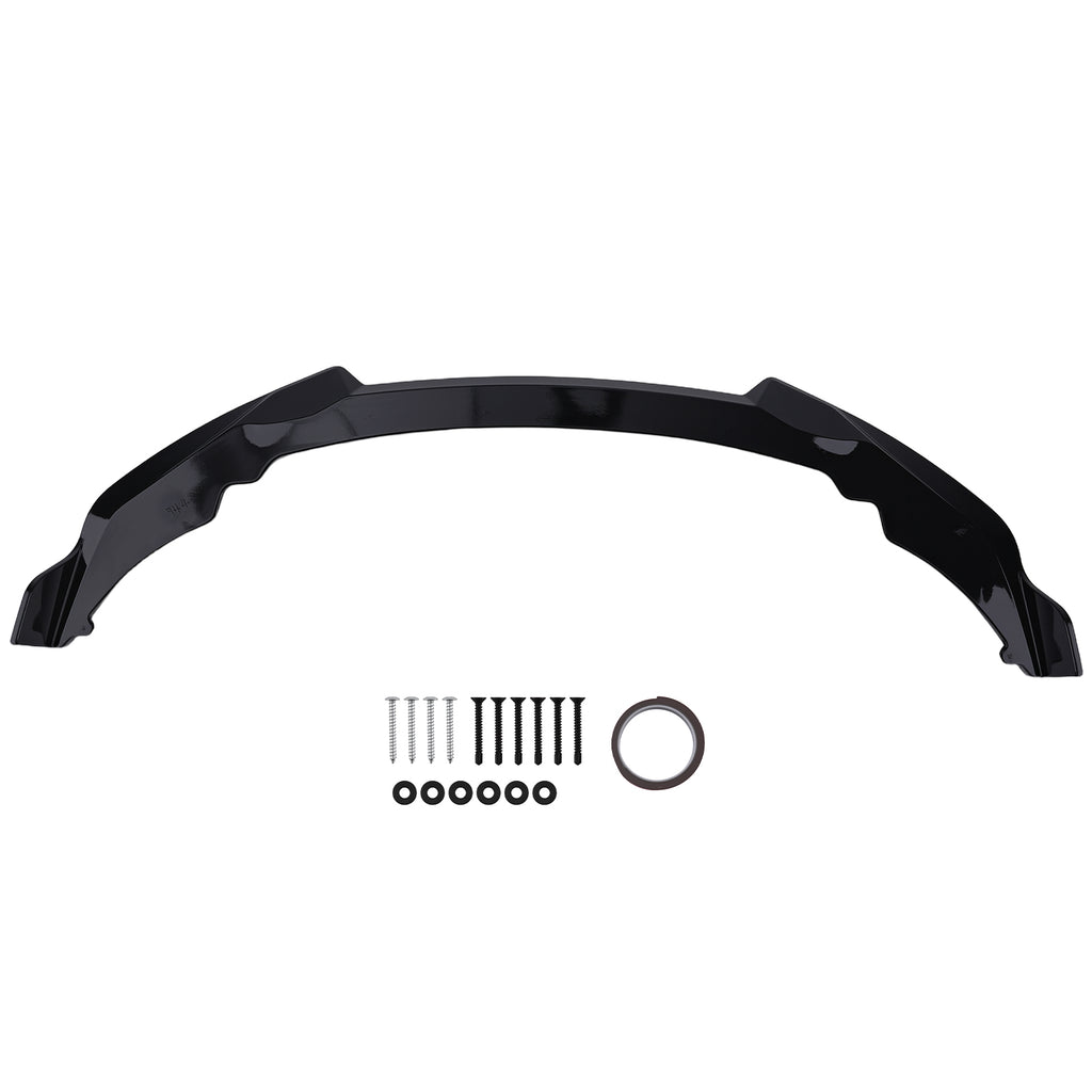 Bumper Lip Protector geschikt voor BMW 2 Series F44 Gran Coupe M Sport 2020+ Gloss Black
